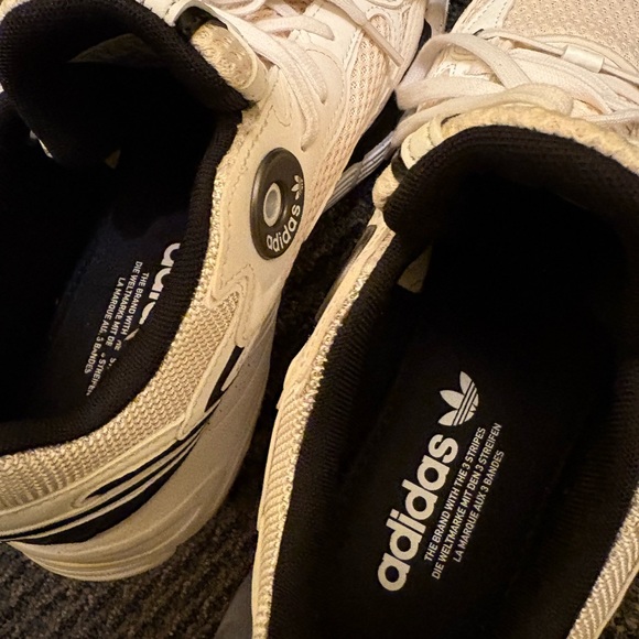 Adidas Cream and Black Athletic Shoes - Picture 7 of 8